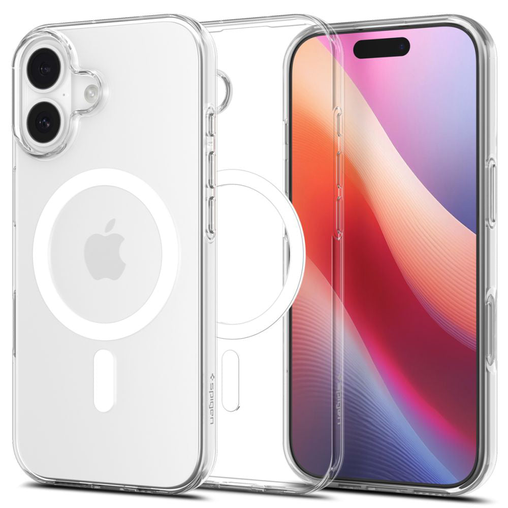 MagSafe hoesje voor Apple iPhone 17, Spigen, Liquid Crystal, Wit