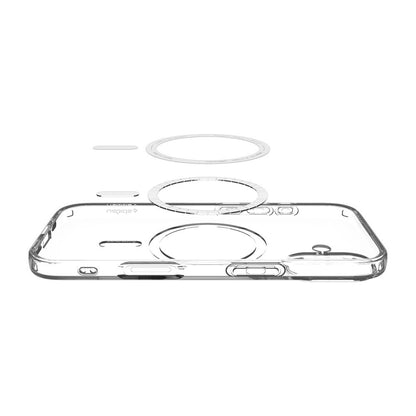MagSafe hoesje voor Apple iPhone 17, Spigen, Liquid Crystal, Wit