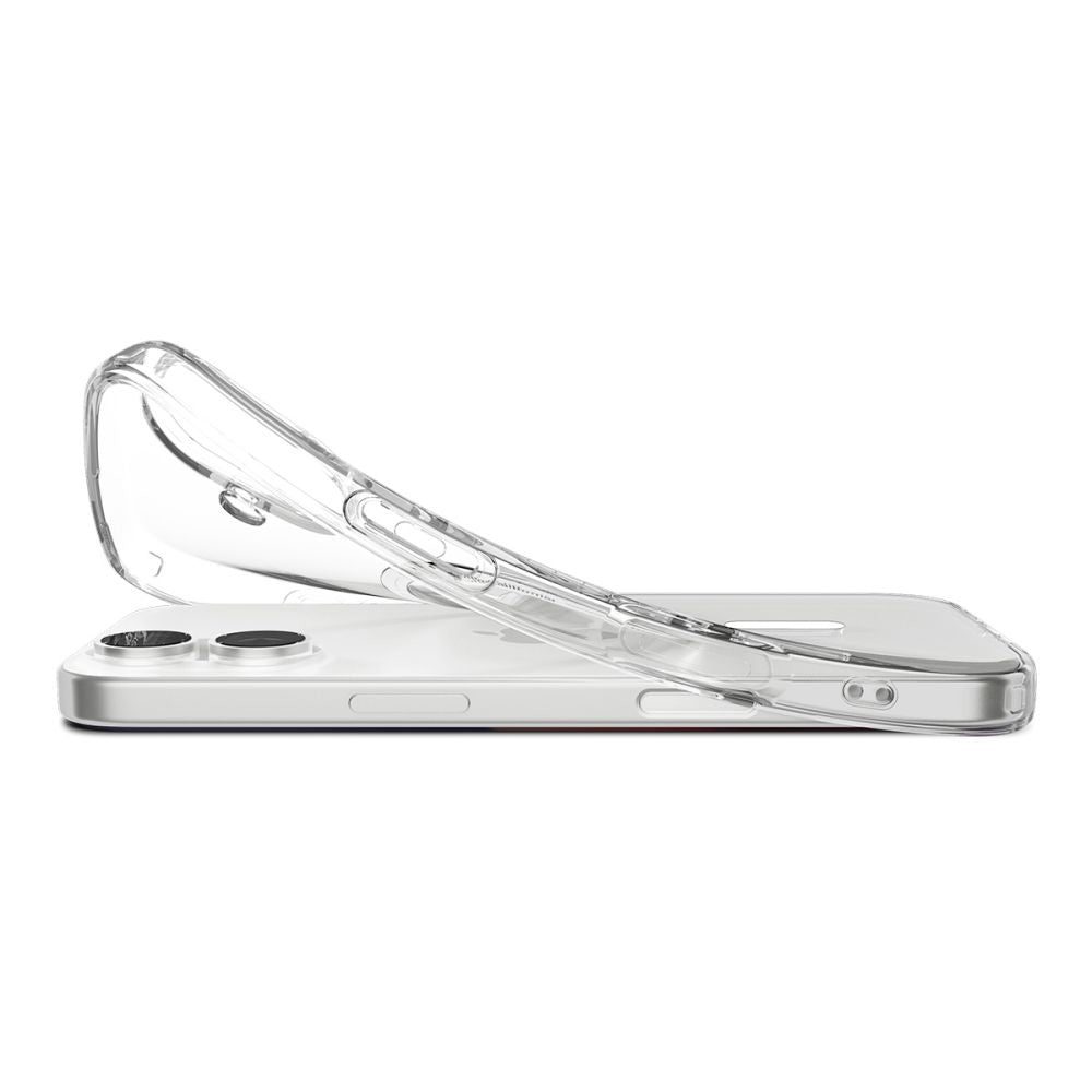 MagSafe hoesje voor Apple iPhone 17, Spigen, Liquid Crystal, Wit