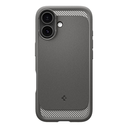 MagSafe hoesje voor Apple iPhone 17, Spigen, Rugged Armor, Gri