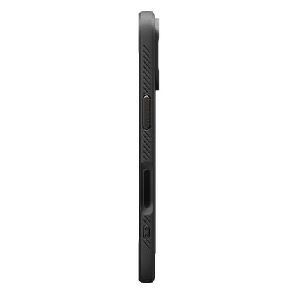 MagSafe hoesje voor Apple iPhone 17, Spigen, Rugged Armor, Matzwart