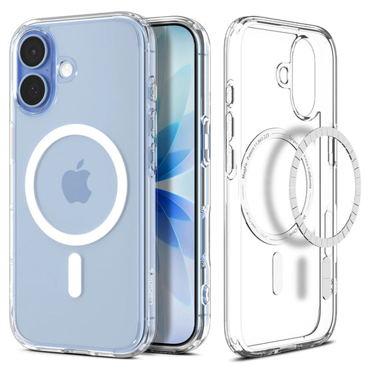 MagSafe hoesje voor Apple iPhone 17, Spigen, Ultra Hybrid, Wit
