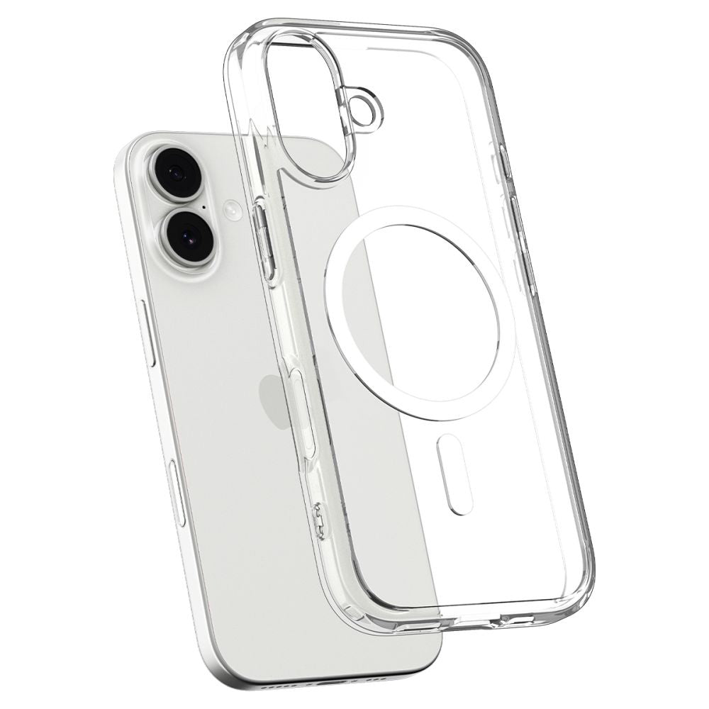 MagSafe hoesje voor Apple iPhone 17, Spigen, Ultra Hybrid, Wit