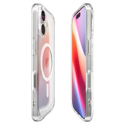 MagSafe hoesje voor Apple iPhone 17, Spigen, Ultra Hybrid, Wit