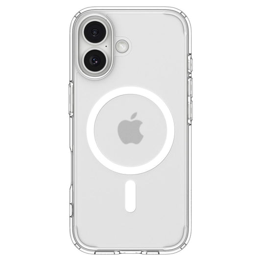 MagSafe hoesje voor Apple iPhone 17, Spigen, Ultra Hybrid, Satijnwit