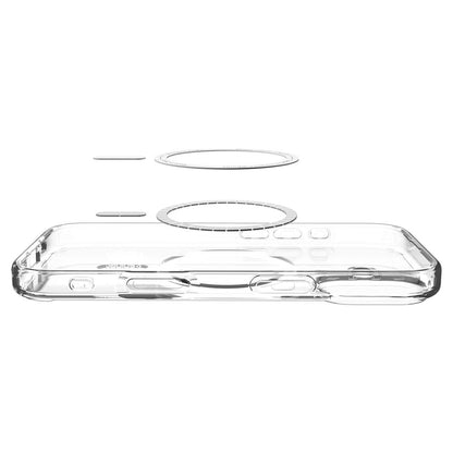 MagSafe hoesje voor Apple iPhone 17, Spigen, Ultra Hybrid, Gri