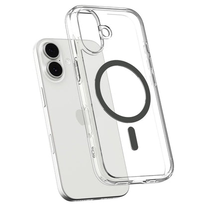 MagSafe hoesje voor Apple iPhone 17, Spigen, Ultra Hybrid, Gri