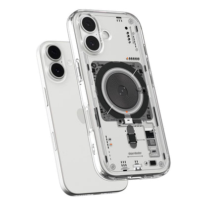 MagSafe hoesje voor Apple iPhone 17, Spigen, Ultra Hybrid Neo One, Transparant