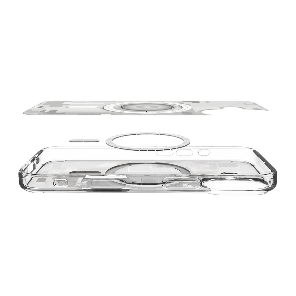 MagSafe hoesje voor Apple iPhone 17, Spigen, Ultra Hybrid Zero One, Wit