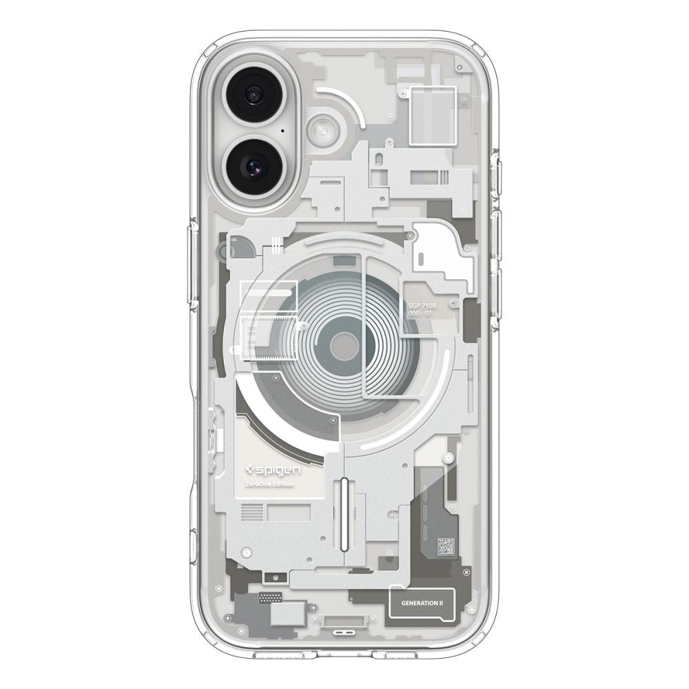 MagSafe hoesje voor Apple iPhone 17, Spigen, Ultra Hybrid Zero One, Beige