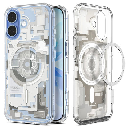 MagSafe hoesje voor Apple iPhone 17, Spigen, Ultra Hybrid Zero One, Beige