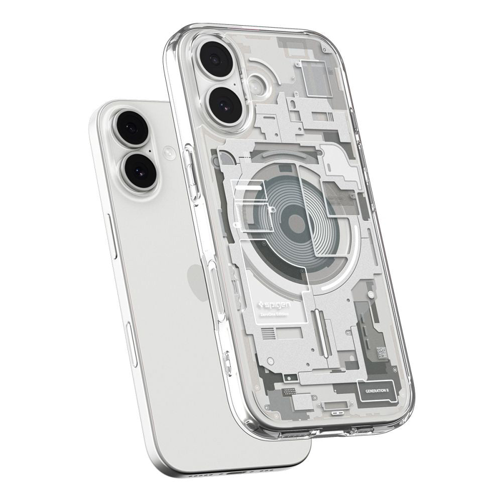 MagSafe hoesje voor Apple iPhone 17, Spigen, Ultra Hybrid Zero One, Beige