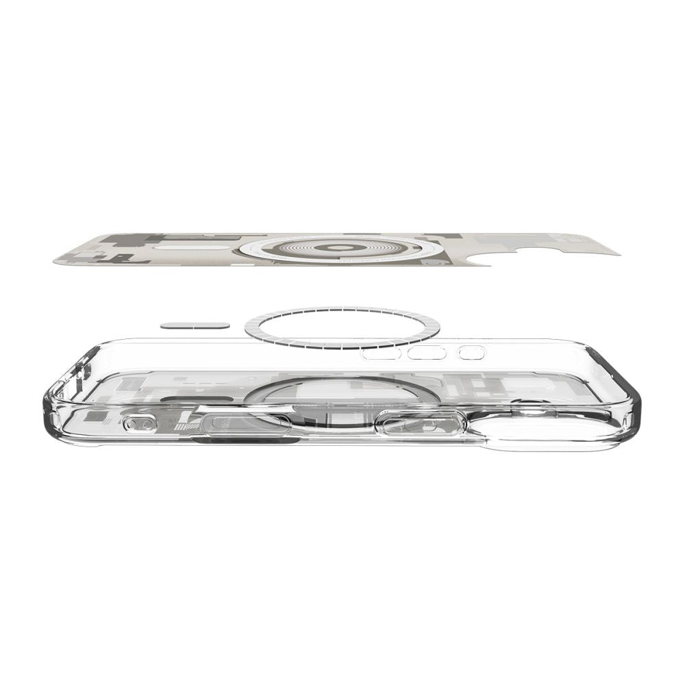 MagSafe hoesje voor Apple iPhone 17, Spigen, Ultra Hybrid Zero One, Beige
