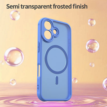 MagSafe hoesje voor Apple iPhone 17, Techsuit, HaloFrost II, Blauw