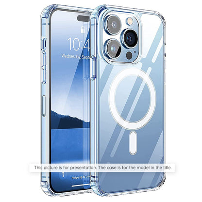 MagSafe hoes voor Apple iPhone 17, Techsuit, Pro, Transparant