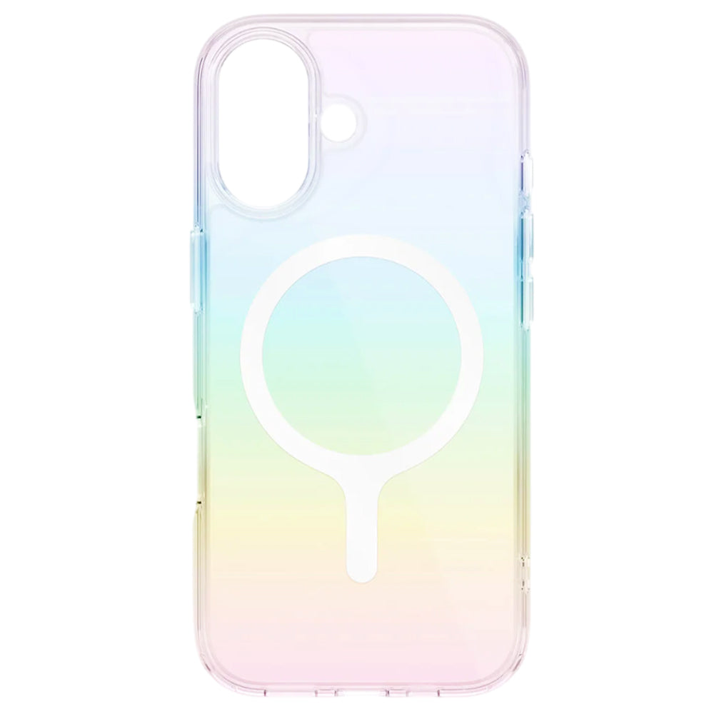 MagSafe hoesje voor Apple iPhone 17, UNIQ, Iridescia MagClick, Meerkleurig