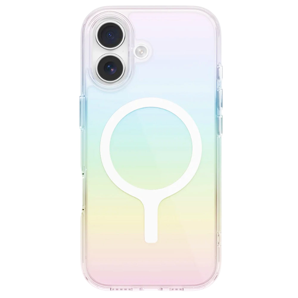 MagSafe hoesje voor Apple iPhone 17, UNIQ, Iridescia MagClick, Meerkleurig