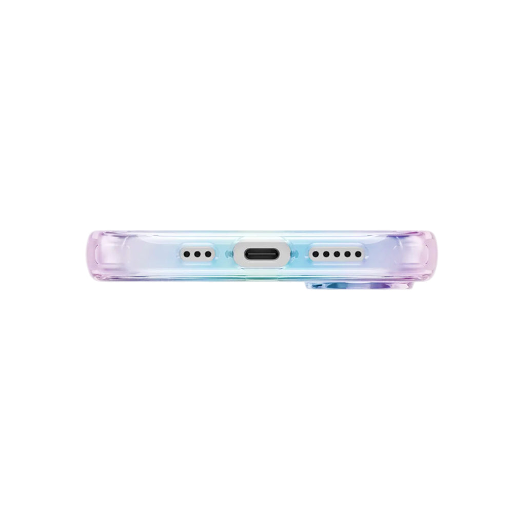 MagSafe hoesje voor Apple iPhone 17, UNIQ, Iridescia MagClick, Meerkleurig