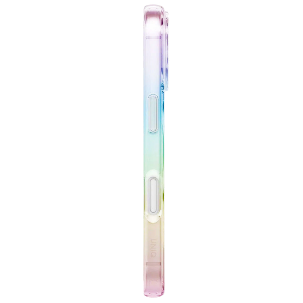 MagSafe hoesje voor Apple iPhone 17, UNIQ, Iridescia MagClick, Meerkleurig