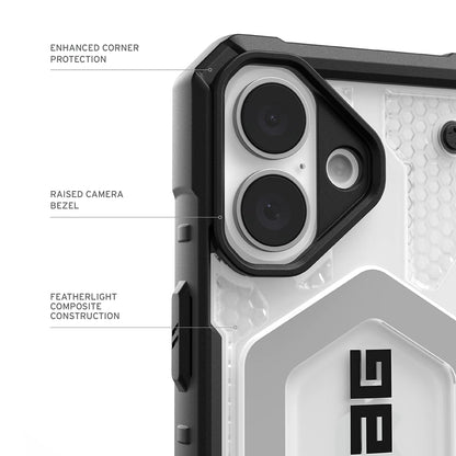 MagSafe hoesje voor Apple iPhone 17, Urban Armor Gear, Pathfinder Clear, Transparant