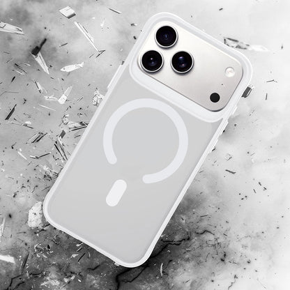 MagSafe-hoesje voor Apple iPhone 18 Pro / 17 Pro, 3MK, Smoke MagCase, wit