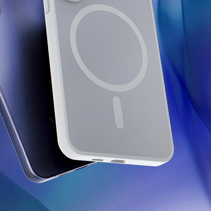 MagSafe-hoesje voor Apple iPhone 18 Pro / 17 Pro, 3MK, Smoke MagCase, wit