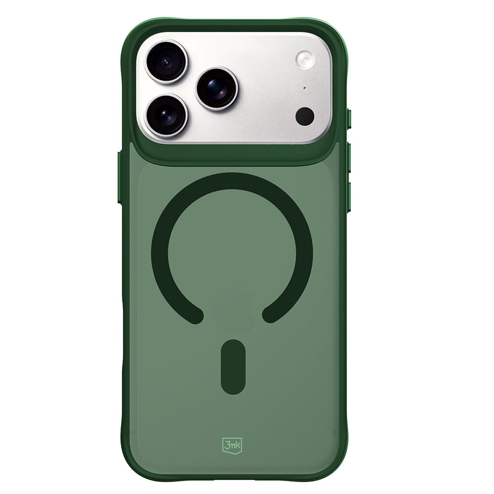 MagSafe Case for Apple iPhone 18 Pro / 17 Pro, 3MK, Smoke MagCase, Green