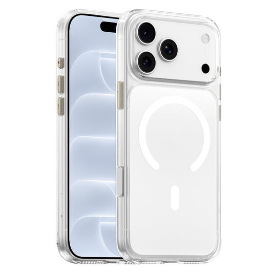MagSafe-hoesje voor Apple iPhone 18 Pro / 17 Pro, Blueo, Crystal+ Anti-Drop, transparant