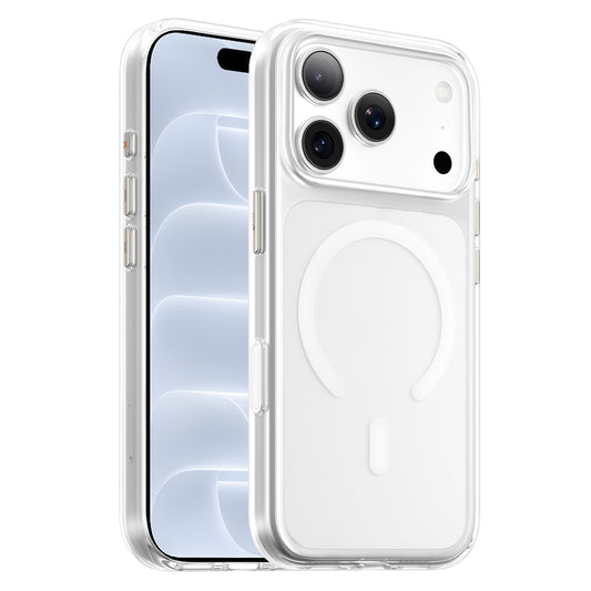 MagSafe-hoesje voor Apple iPhone 18 Pro / 17 Pro, Blueo, Crystal Pro Anti-Drop, transparant
