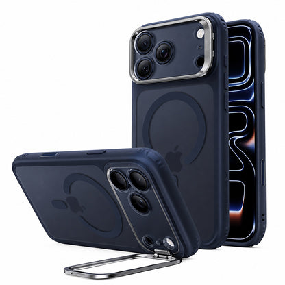 MagSafe-hoes voor Apple iPhone 18 Pro / 17 Pro, ESR, Classic Hybrid Kickstand, Satin Blauw
