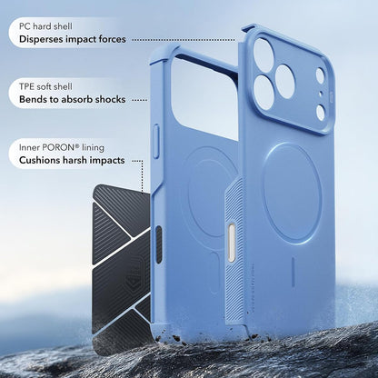 MagSafe Case for Apple iPhone 18 Pro / 17 Pro, ESR, Cyber, Blue