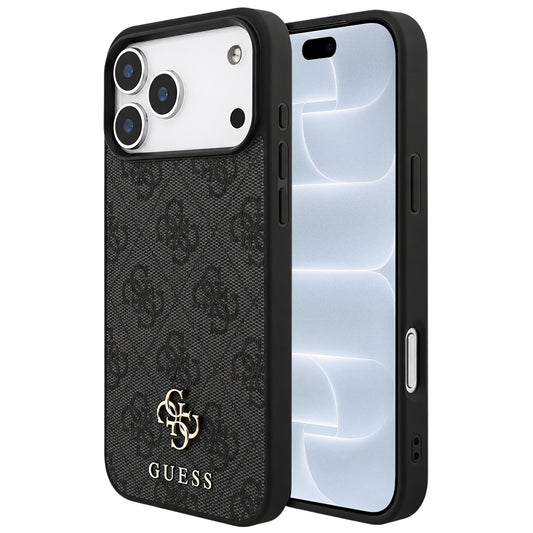MagSafe-hoes voor Apple iPhone 18 Pro / 17 Pro, Guess, 4G Small and Classic, Zwart