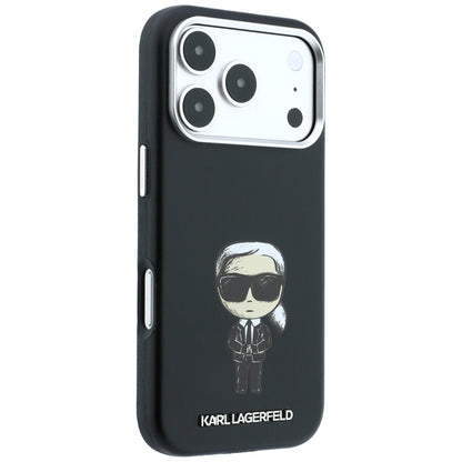 MagSafe-hoesje voor Apple iPhone 18 Pro / 17 Pro, Karl Lagerfeld, Ikonik Sketch, Zwart
