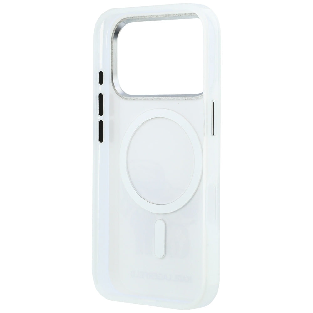 MagSafe-hoesje voor Apple iPhone 18 Pro / 17 Pro, Karl Lagerfeld, IML KC Bodies Sketch Print, Beige