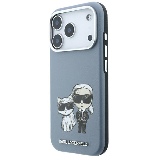 MagSafe-hoes voor Apple iPhone 18 Pro / 17 Pro, Karl Lagerfeld, KC Bodies Sketch, Bleu