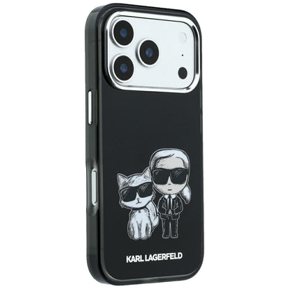 MagSafe-hoesje voor Apple iPhone 18 Pro / 17 Pro, Karl Lagerfeld, KC Bodies Sketch, Zwart