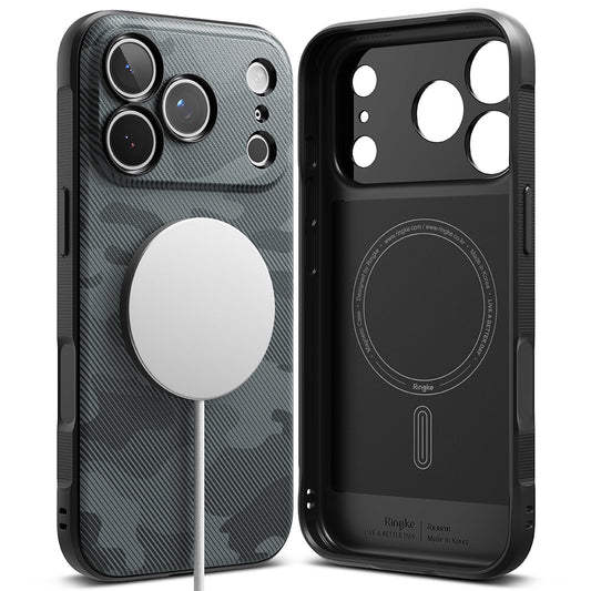 MagSafe-hoesje voor Apple iPhone 18 Pro / 17 Pro, Ringke, Onyx, Camouflage