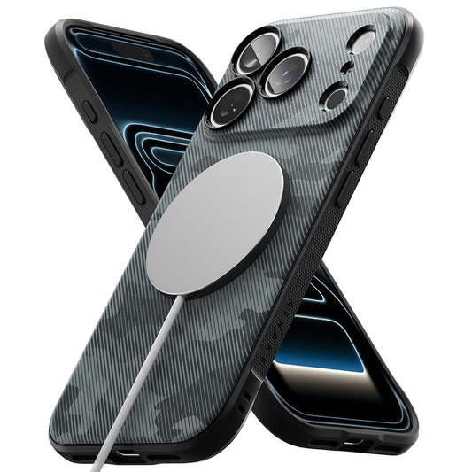 MagSafe-hoesje voor Apple iPhone 18 Pro / 17 Pro, Ringke, Onyx, Camouflage