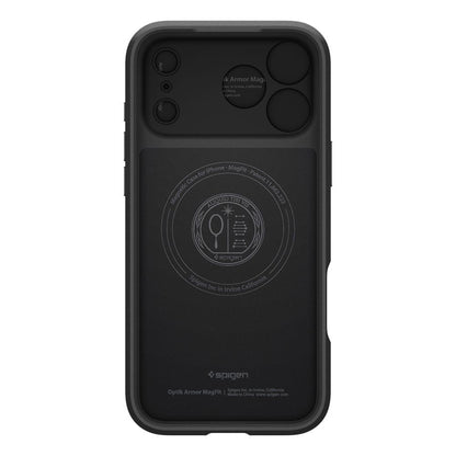 MagSafe-hoesje voor Apple iPhone 18 Pro / 17 Pro, Spigen, Optik Armor, Zwart ACS09953