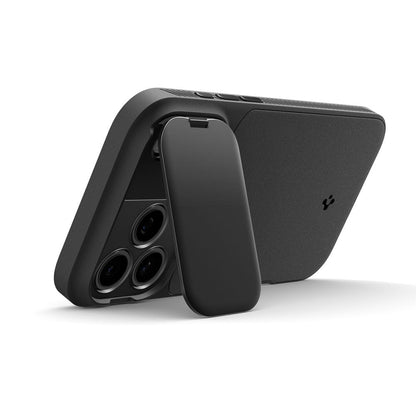 MagSafe-hoesje voor Apple iPhone 18 Pro / 17 Pro, Spigen, Optik Armor, Zwart ACS09953