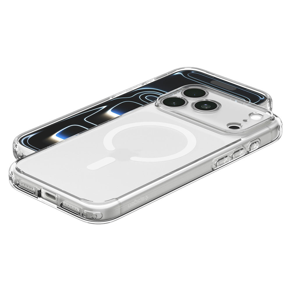 MagSafe-hoes voor Apple iPhone 18 Pro / 17 Pro, Spigen, Ultra Hybrid, Mat Wit ACS12161