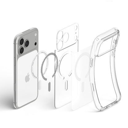 MagSafe-hoes voor Apple iPhone 18 Pro / 17 Pro, Spigen, Ultra Hybrid, Mat Wit ACS12161