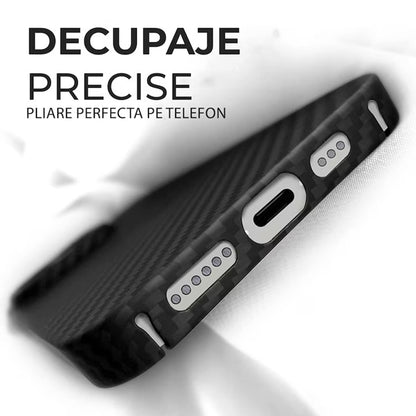MagSafe Case for Apple iPhone 18 Pro / 17 Pro, Techsuit, Aramid Fiber, Black