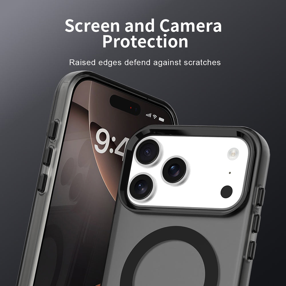 MagSafe Case for Apple iPhone 18 Pro / 17 Pro, Techsuit, CandyCase, Black