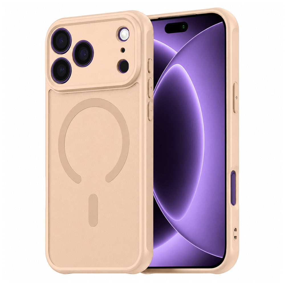 MagSafe-hoesje voor Apple iPhone 18 Pro / 17 Pro, Techsuit, HaloFrost II, Goud