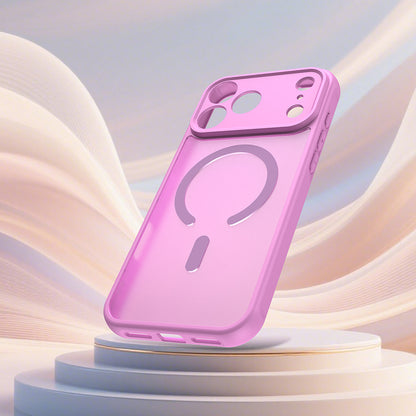 MagSafe Case for Apple iPhone 18 Pro / 17 Pro, Techsuit, HaloFrost II, Orange