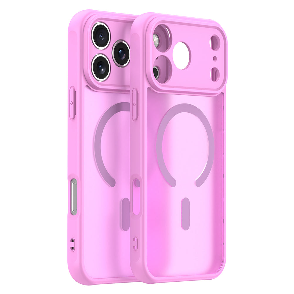 MagSafe-hoesje voor Apple iPhone 18 Pro / 17 Pro, Techsuit, HaloFrost II, Roze