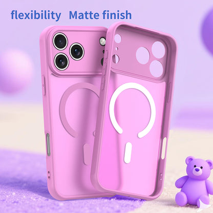 MagSafe-hoesje voor Apple iPhone 18 Pro / 17 Pro, Techsuit, HaloFrost II, Roze