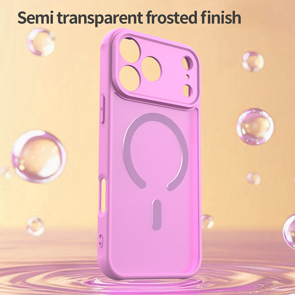 MagSafe-hoesje voor Apple iPhone 18 Pro / 17 Pro, Techsuit, HaloFrost II, Roze