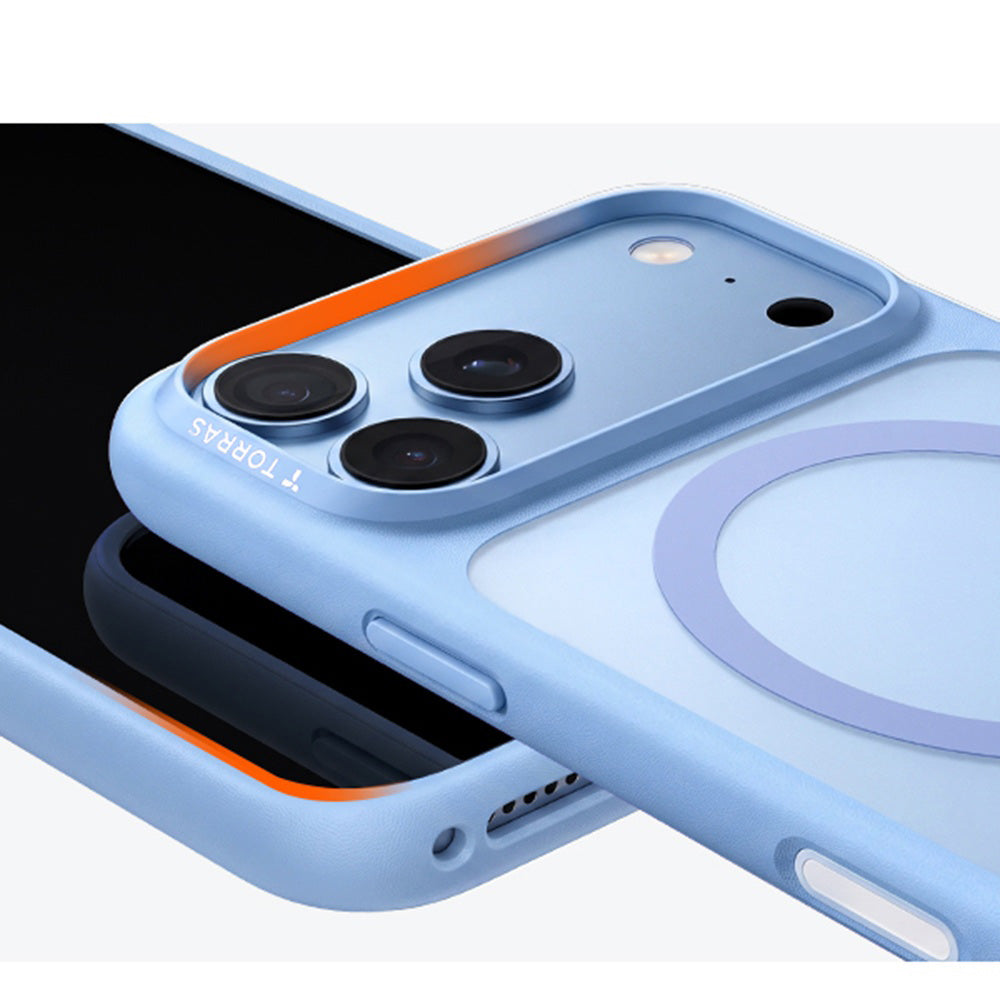 MagSafe-hoes voor Apple iPhone 18 Pro / 17 Pro, Torras, Guardian, Blauw